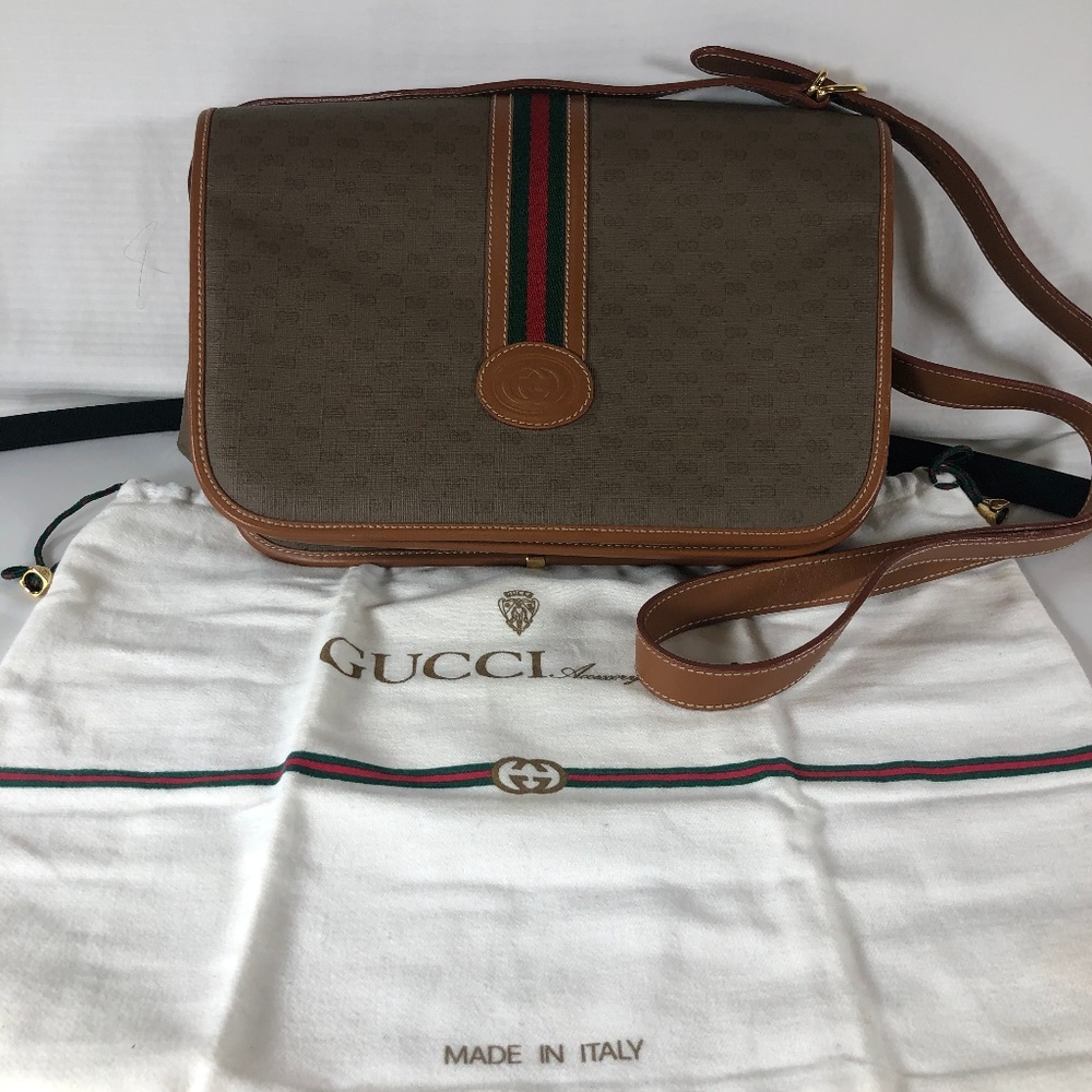 Vintage Gucci Shoulder Accessory Collection Monogr